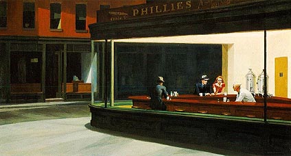 'Nighthawks' by Edward Hopper